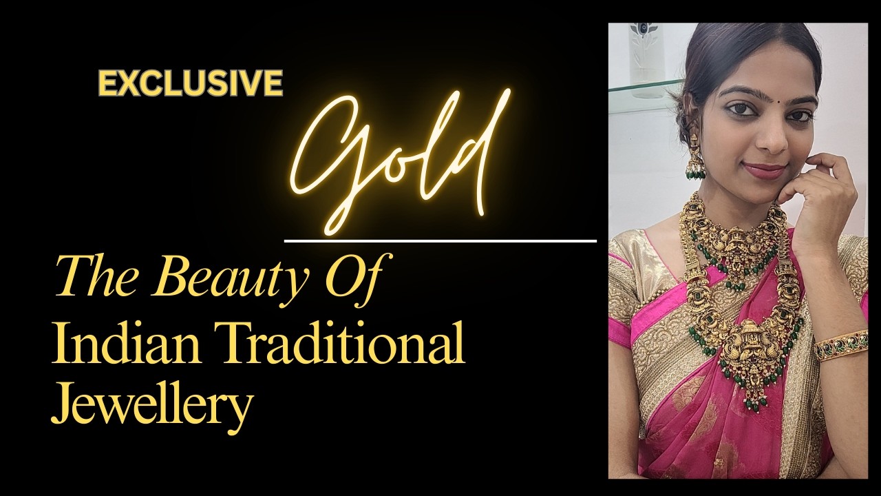 The Beauty of Indian Traditional Jewellery #traditionaljewellery #1gramgoldjewellery #24caratgold
