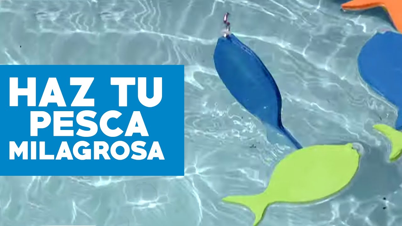 ¿Cómo hacer el juego de la pesca milagrosa?