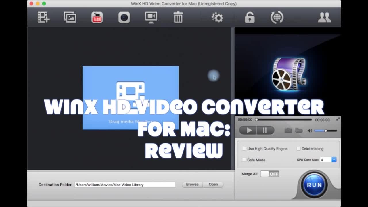WinX HD Video Converter for Mac: Review