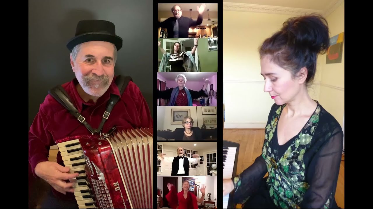 Mekhutonim geyen – The in-laws are arriving. A Besere Velt with Lorin Sklamberg and Polina Shepherd