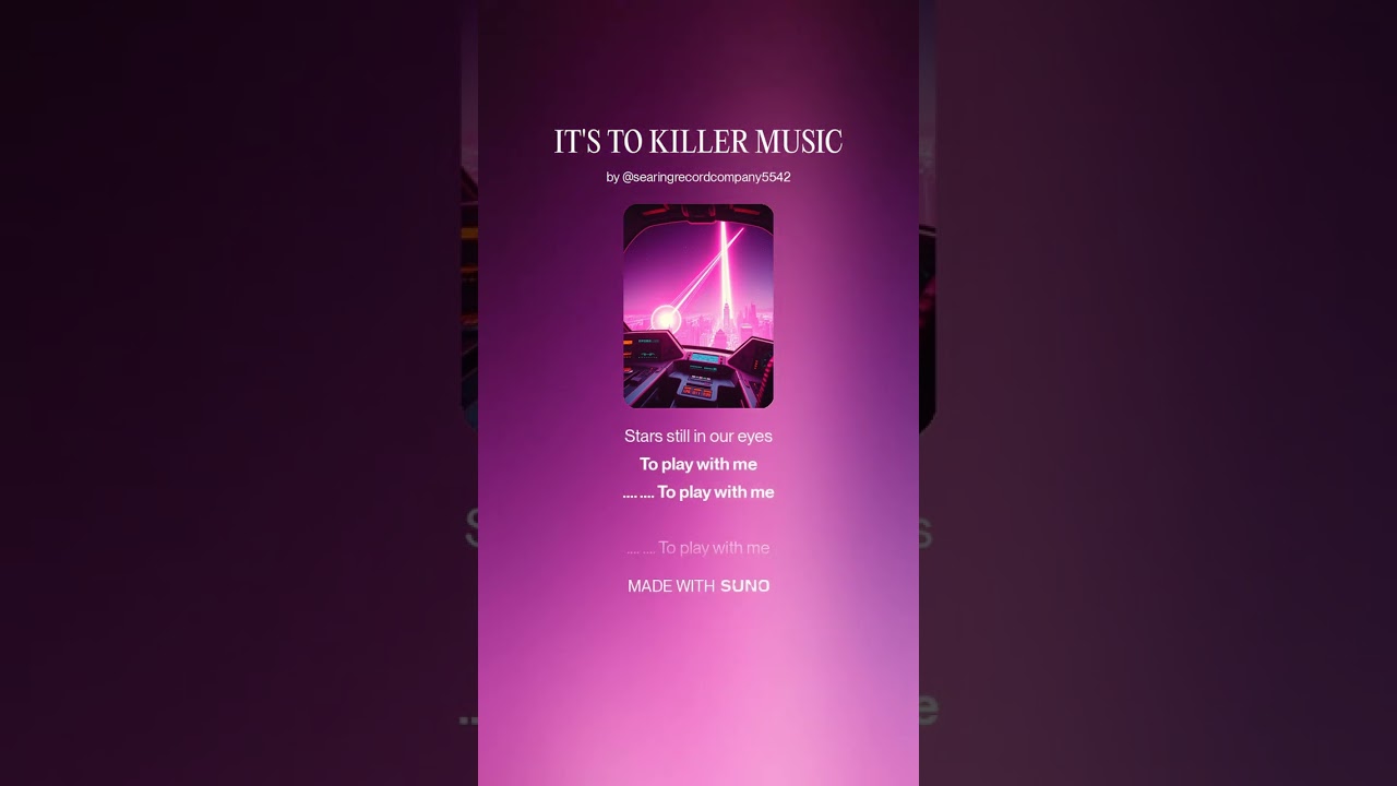 IT'S TO KILLER MUSIC