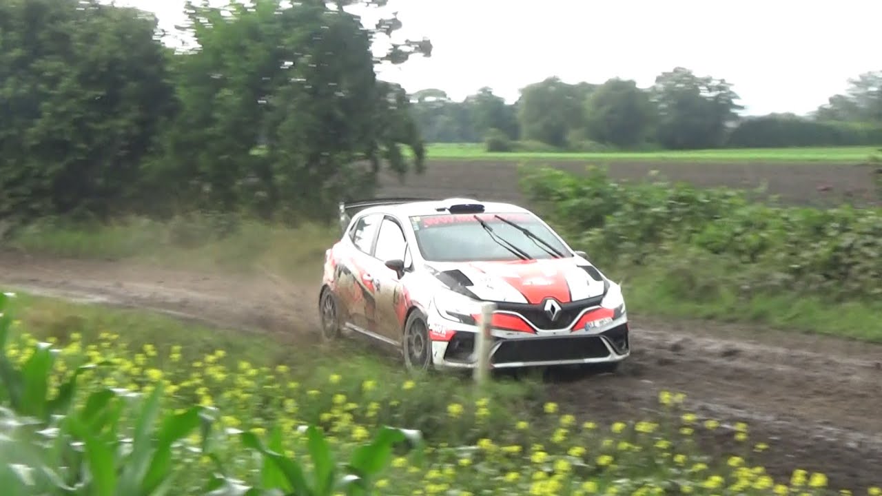 GTC Rally 2024 + Historic - SS11: Rucphen-Klappenberg 2 - all cars, big gravel action (raw footage)