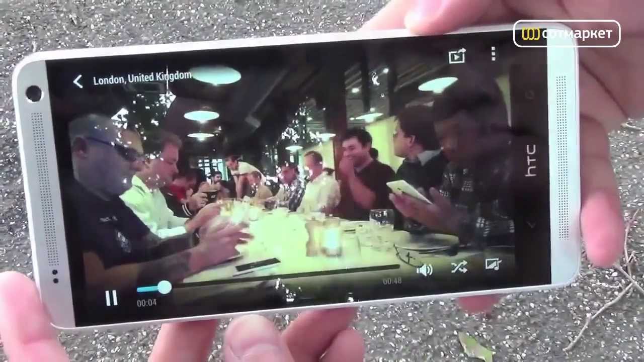 Видео обзор HTC One Max от Сотмаркет