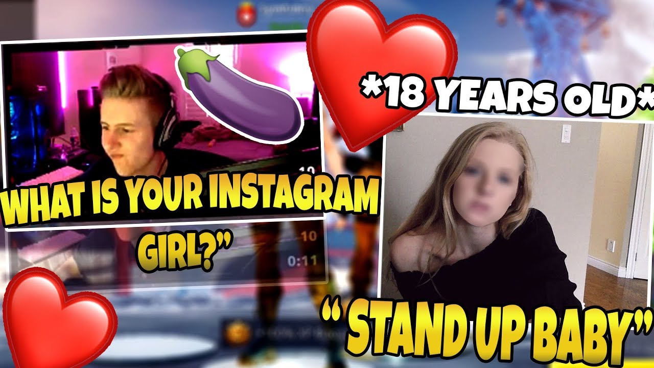 Symfuhny FLIRTS With An 18 Year Old Girl On Random Duos And Asks For Her Instagram (CHAT GOES WILD!)