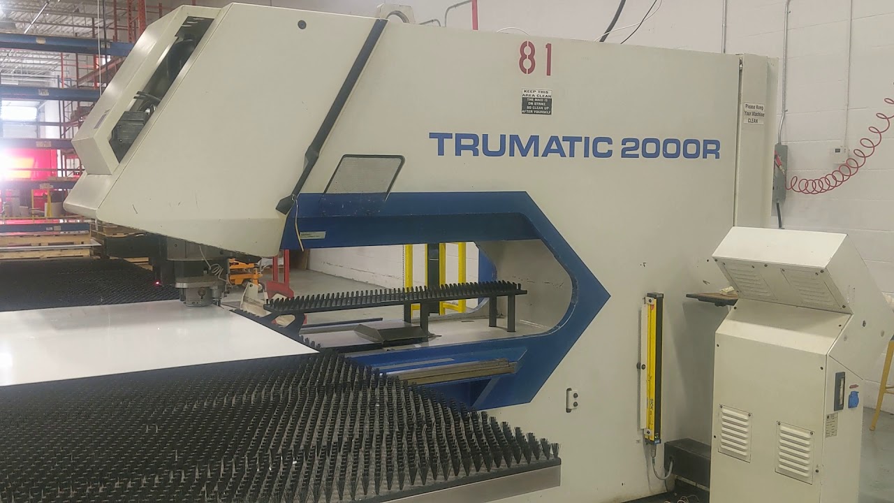 TRUMPF Trumatic 2000R CNC Turret Punch