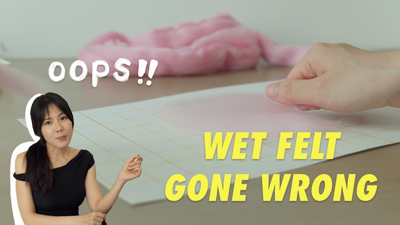 What Happens When Wet Felting Goes Wrong?