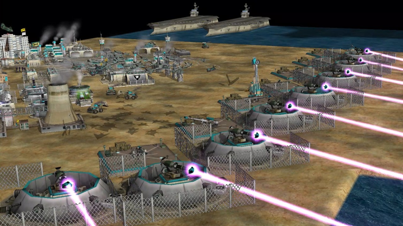 USA BOSS VS CHINA NUKE AND USA LASER! C&C Generals Zero Hour Apocalyptic 2.2