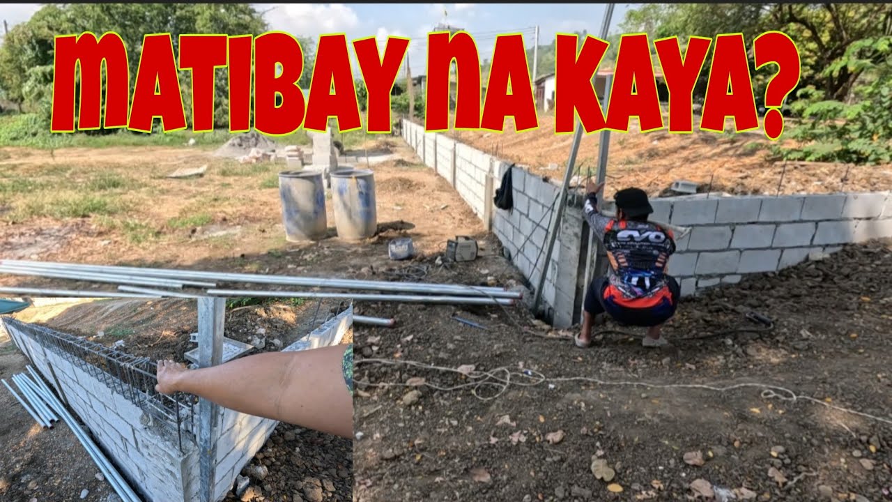 Makapag patambak na kaya? | Tuloy pa rin ang pag gawa ng bakod, tambak na ang next