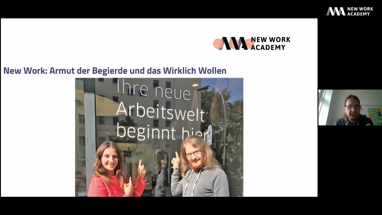 Was ist New Work? Zeitgemäß arbeiten! Vortrag von Stephan Frederik Becker @NewWorkAcademy
