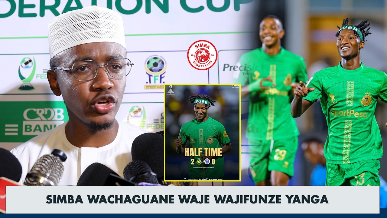 ALLY KAMWE AWAPA SIMBA MAKAVU/TRASFOMATION WAJE  YANGA WAJIFUNZE/WACHAGUANE/BUBA NI RISASI YA MRUSI