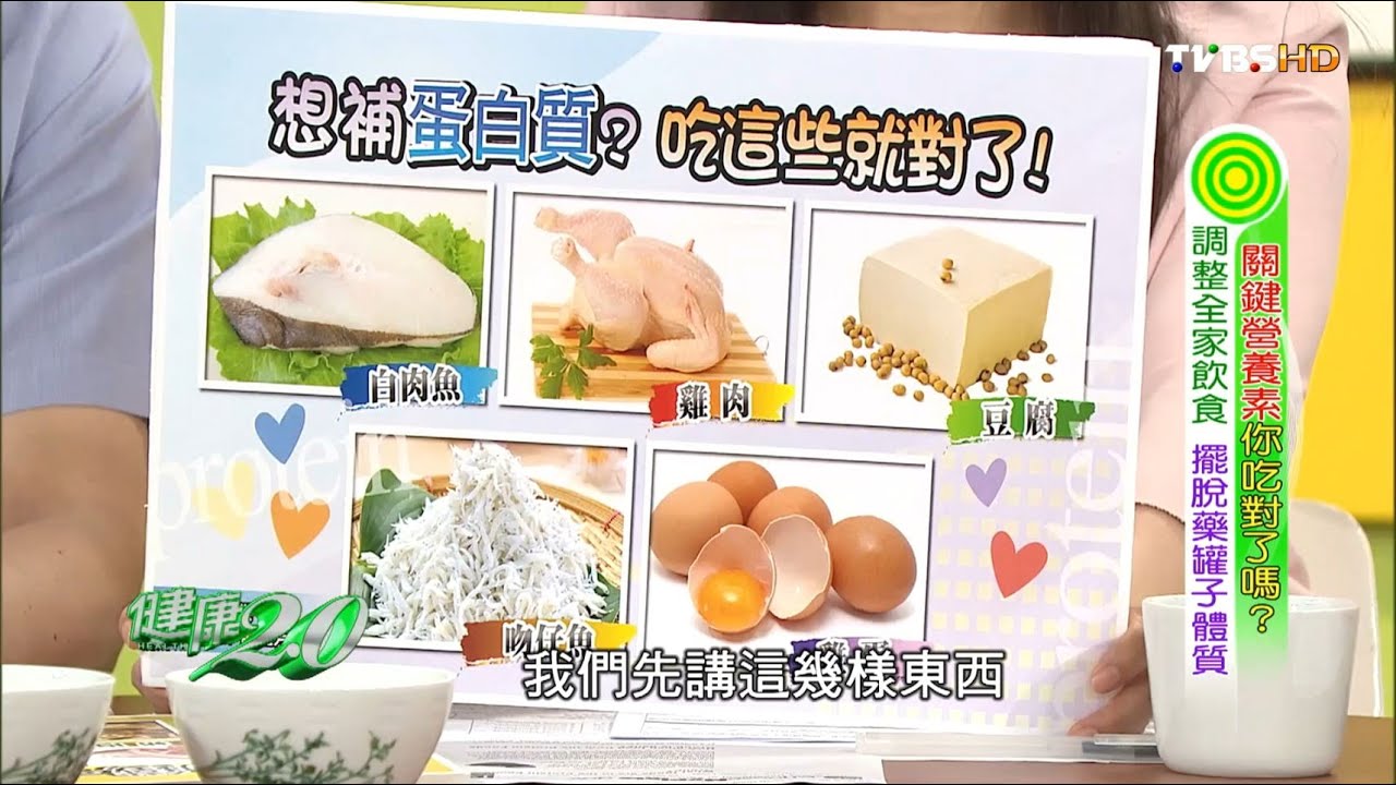 想補蛋白質？吃這些就對了 健康2.0 20160710 (4/4)