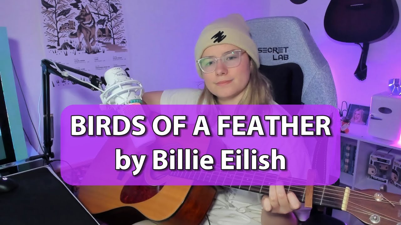 BIRDS OF A FEATHER by Billie Eilish | Beginner Guitar Tutorial