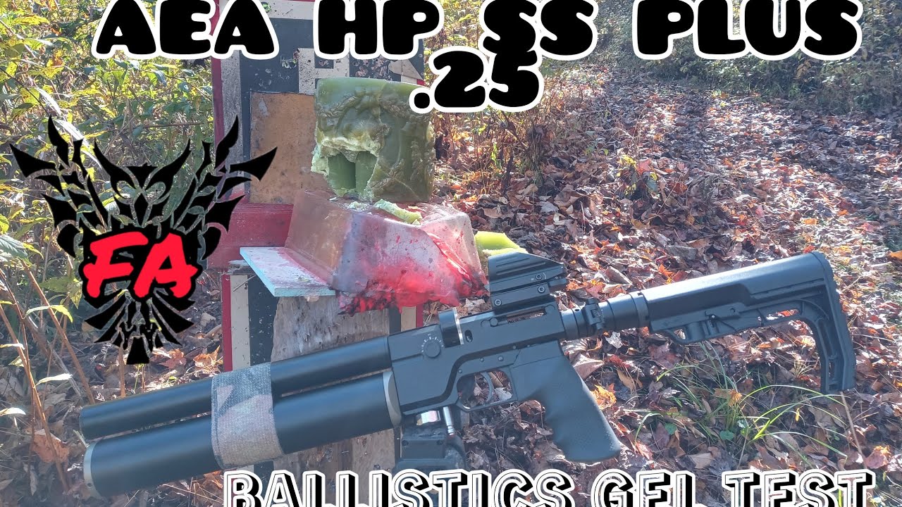 AEA HP SS PLUS 🆚 BALLISTICS GEL