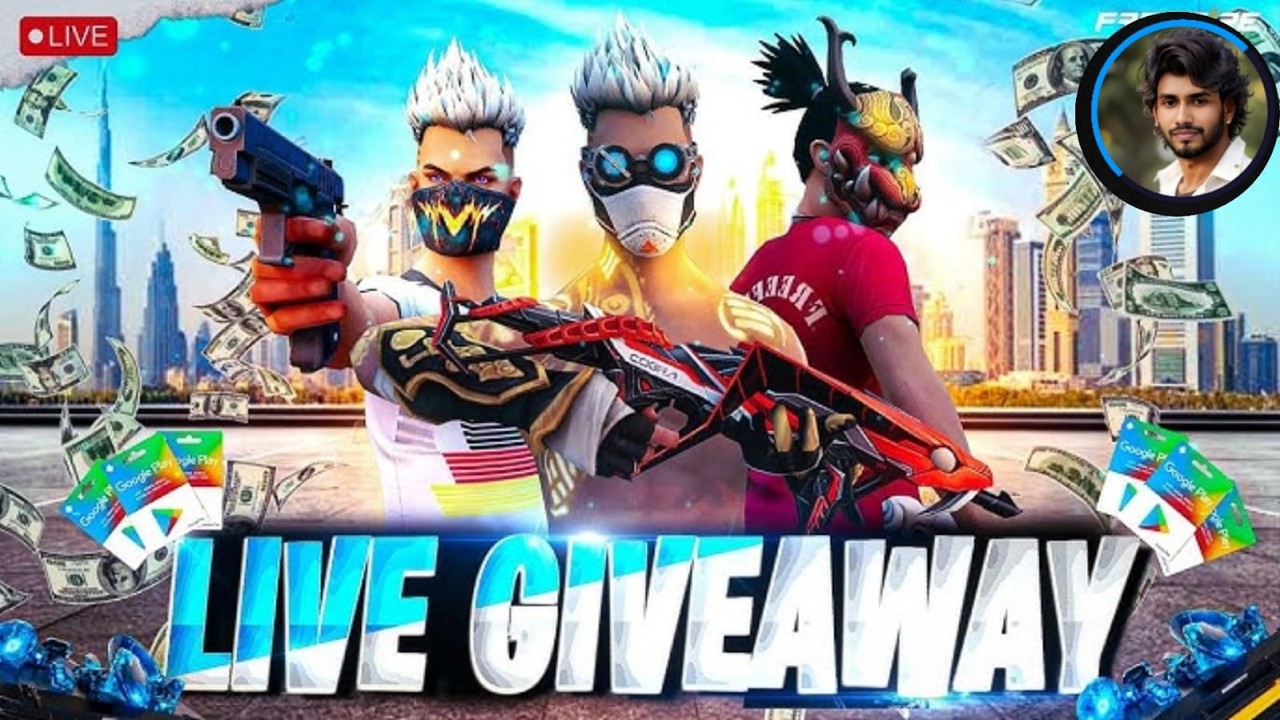 🔴FREE FIRE LIVE GIVEAWAY😎 CUSTOM ROOM #FFLIVEGIVEAWAY  #ffshortsfeed #guildtest