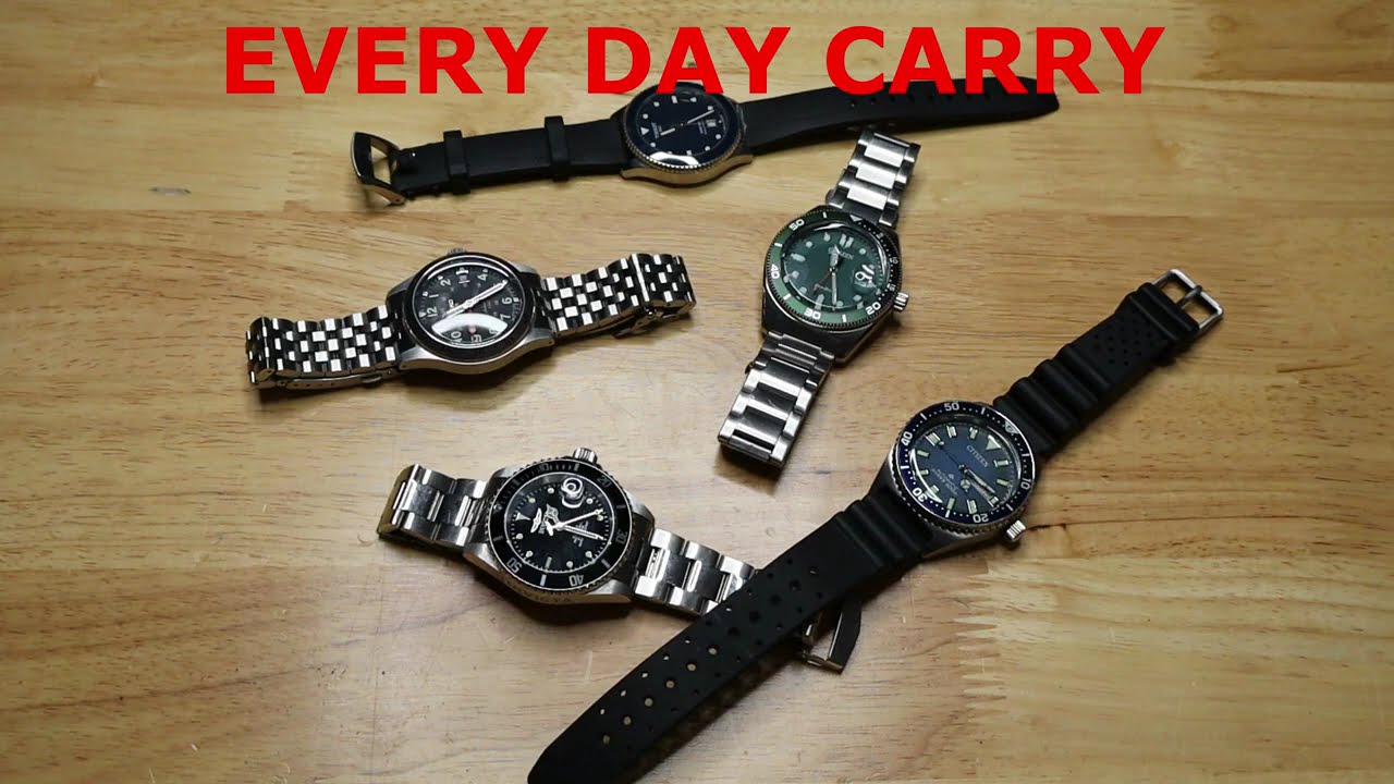EDC Series Pt 1 Watches