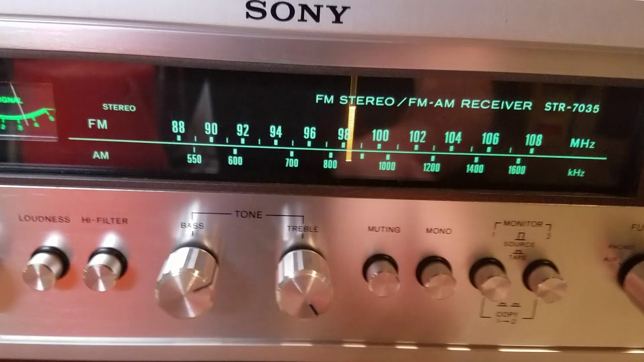 Sony STR-7035 Operations
