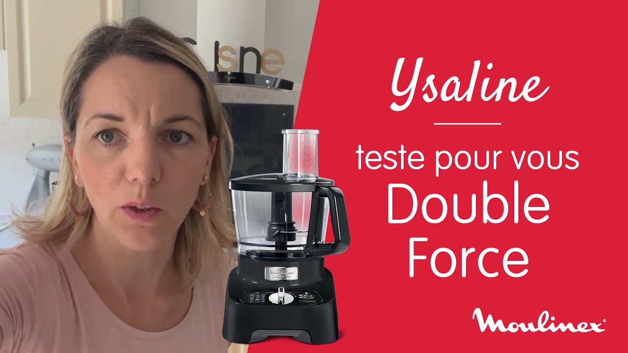 MOULINEX | Test et avis sur le Double Force 1000W : un robot multifonction associé à un blender !