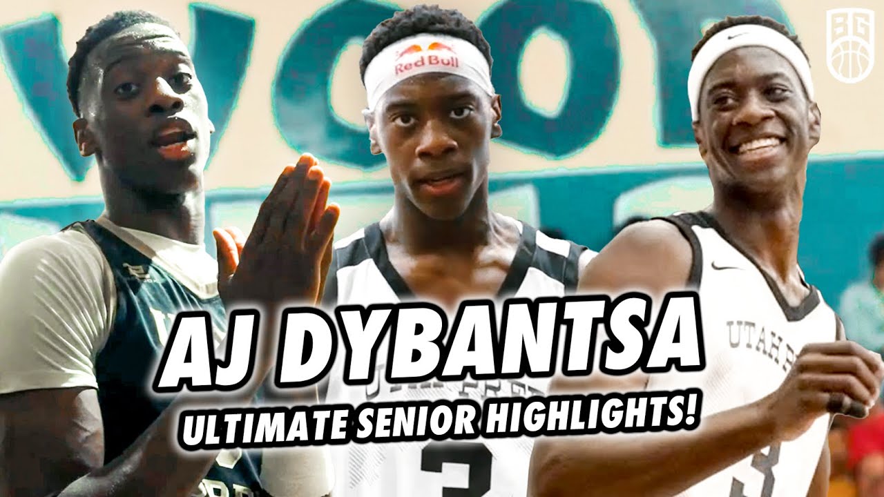AJ Dybantsa Senior Season Highlights! Craziest Posters, Crossovers & More!