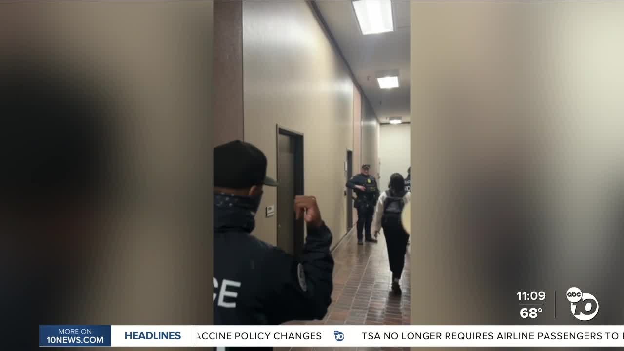 VIDEO: 'Legal observer' handcuffed by ICE in hallway of federal courthouse