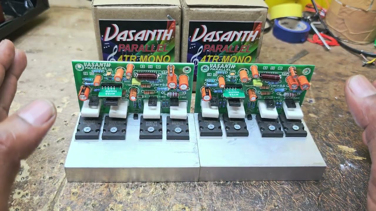 Vasanth Audio Parallel 4TR Mono board..... Selfie audio...9994948026