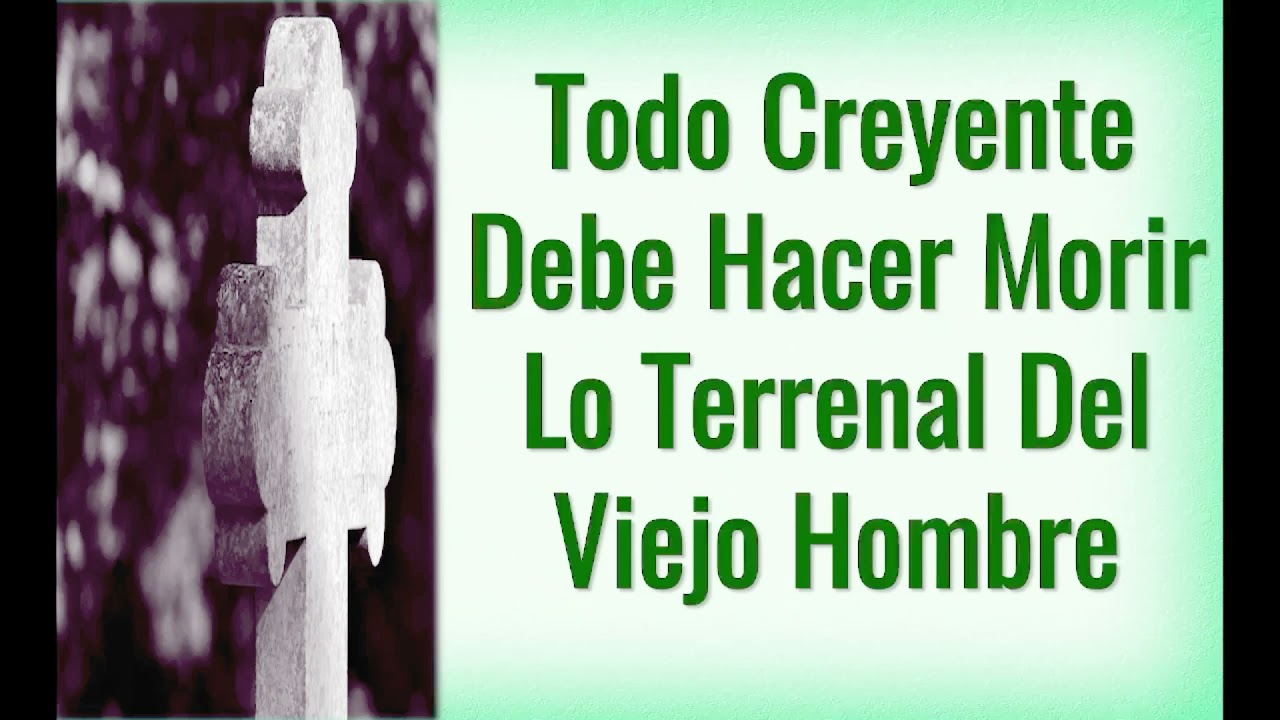 Colosenses 3:5-9 Deberes Del Pueblo De Dios En Relación A Nuestra Vida Personal 2
