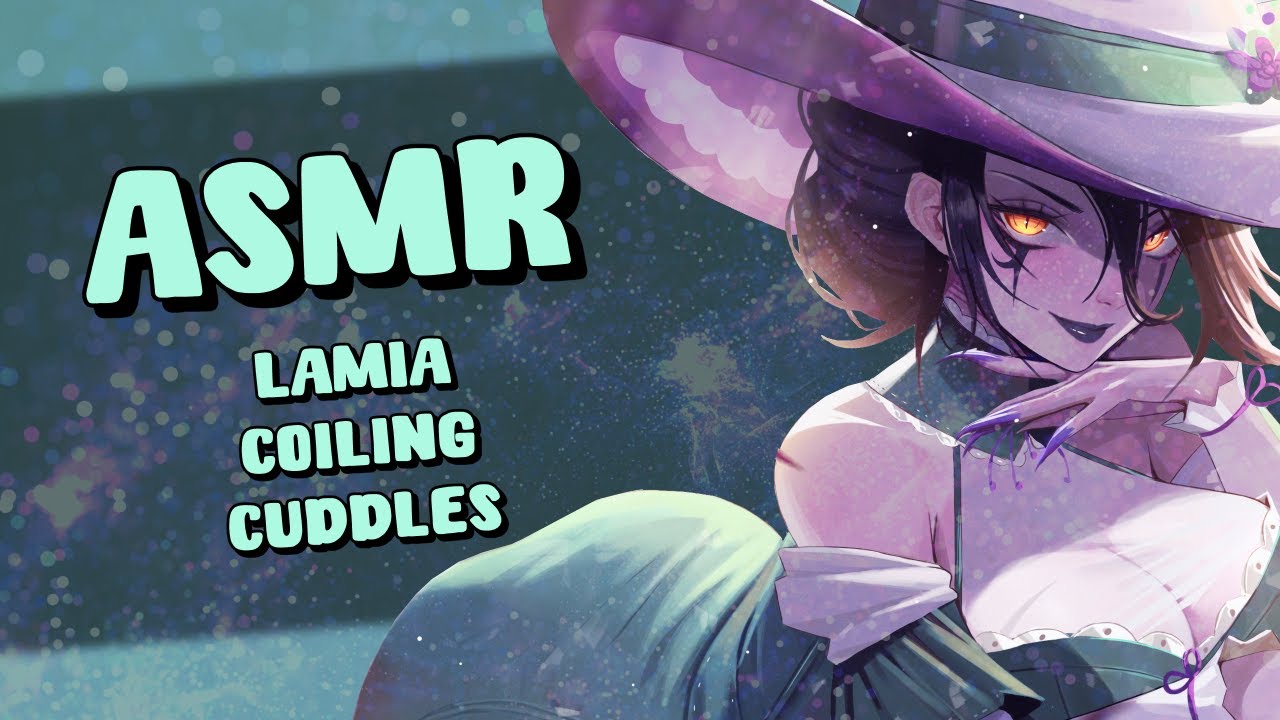 Serpent Vtuber Coils herself around you for Cozy ASMR!