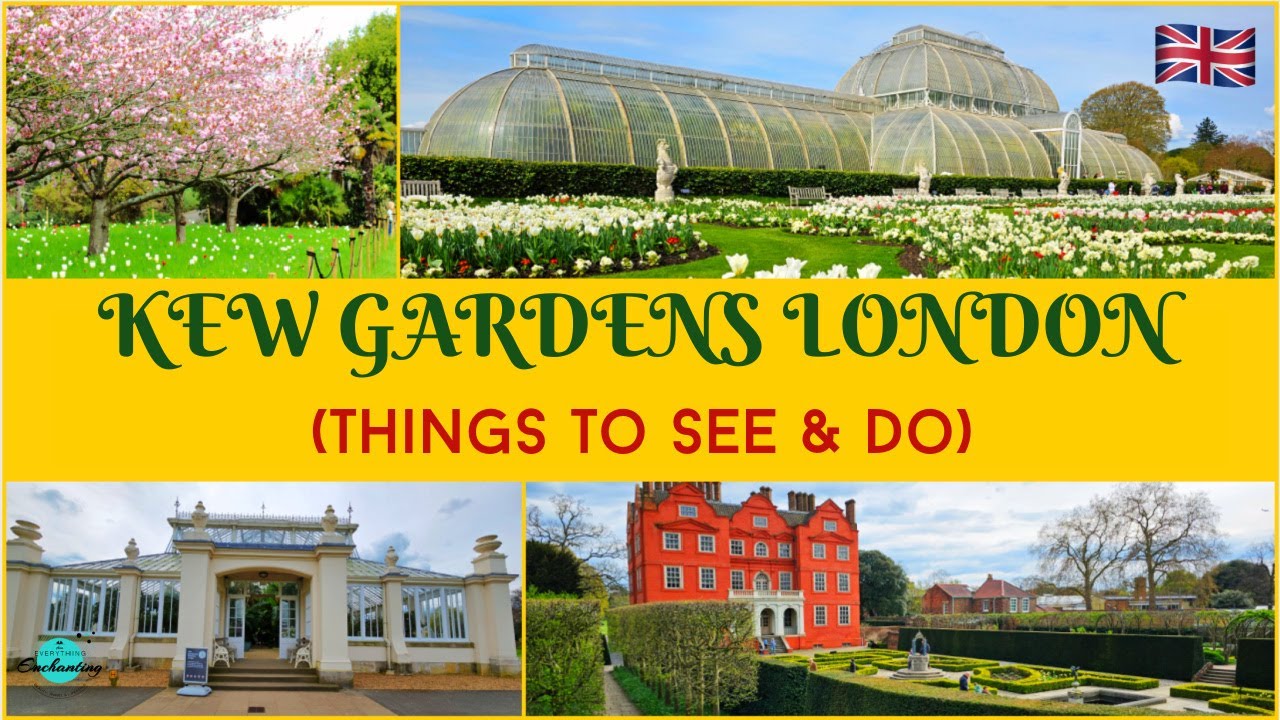 Kew Gardens London Spring Tour 4K| What to see Royal Botanic gardens, a walk through of highlights!