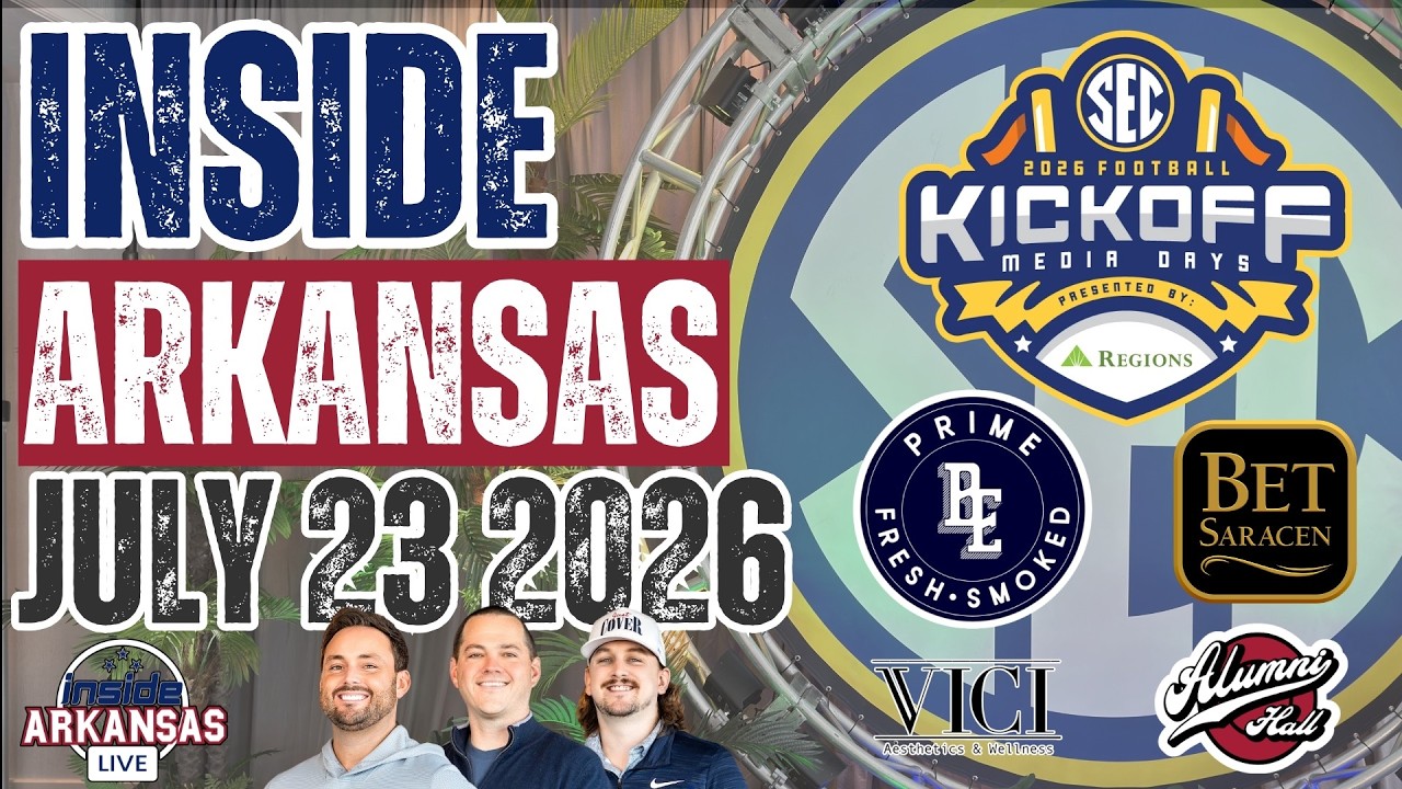 How Did Ryan Silverfield Perform At SEC Media Days? | INSIDE ARKANSAS LIVE!