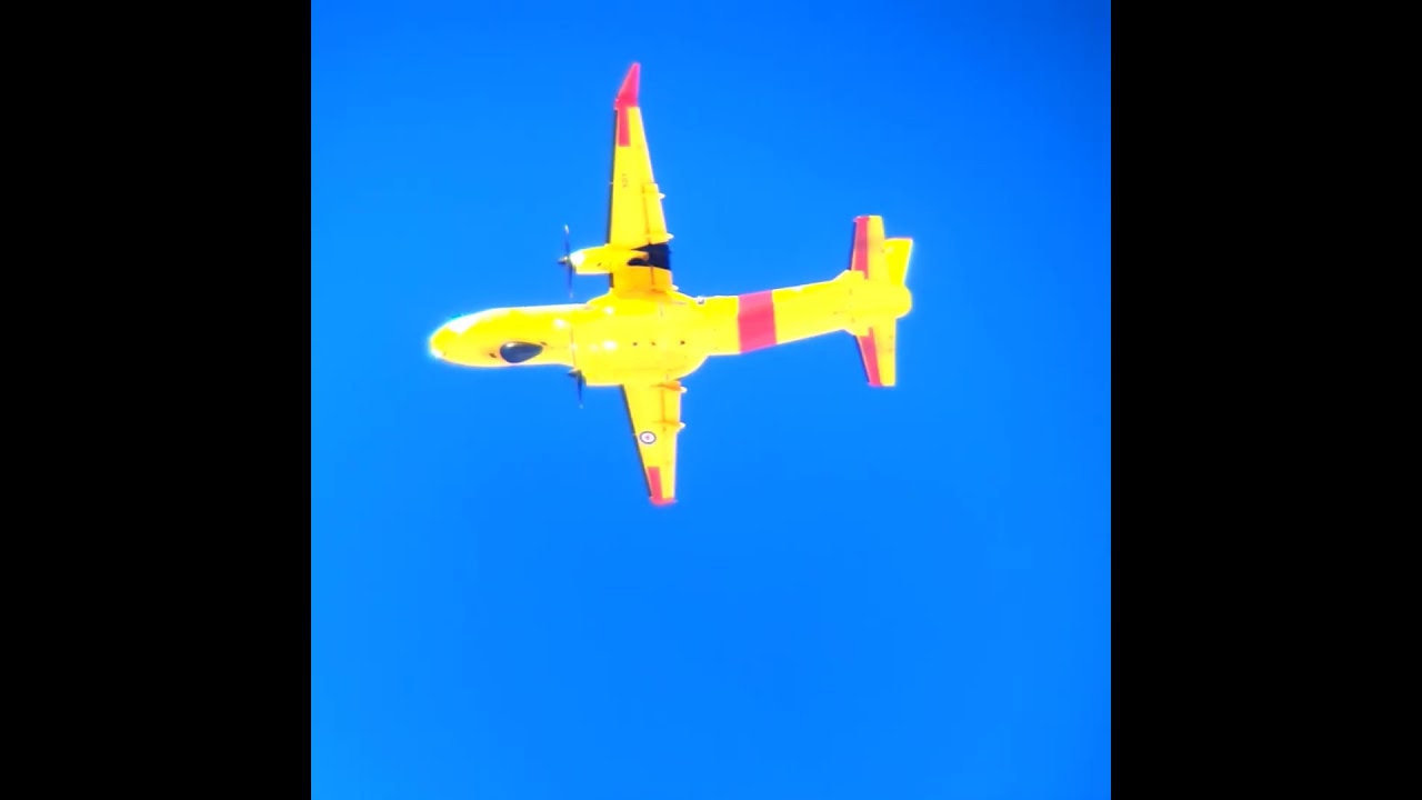 RCAF Airbus CC-295W Kingfisher (295507) Flyover 6 at 3,600 ft