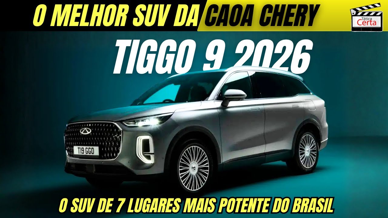 🚨CHERY TIGGO 9: SUV HÍBRIDO Plug-In (380 CV) HUMILHA a JEEP, BYD e GWM? A Revolução de 7 Lugares!