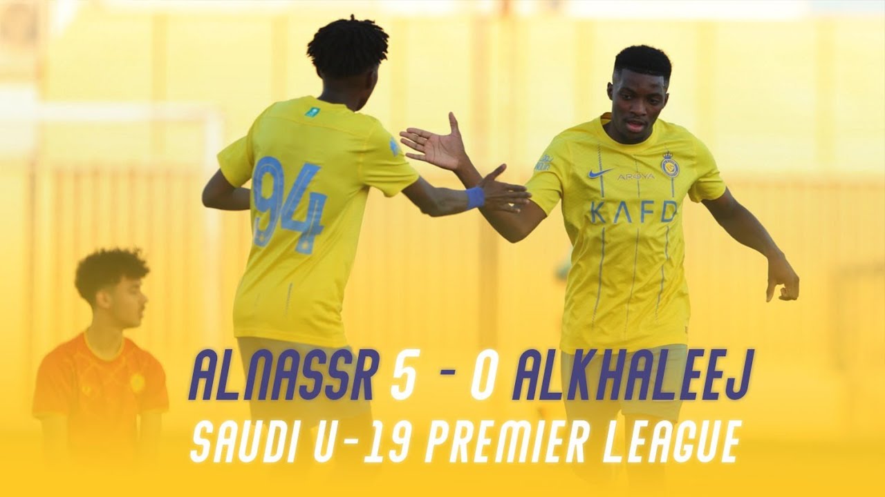 أهداف شباب النصر 5 - 0 الخليج || الجولة 10 من الدوري السعودي الممتاز لدرجة الشباب 24-2023