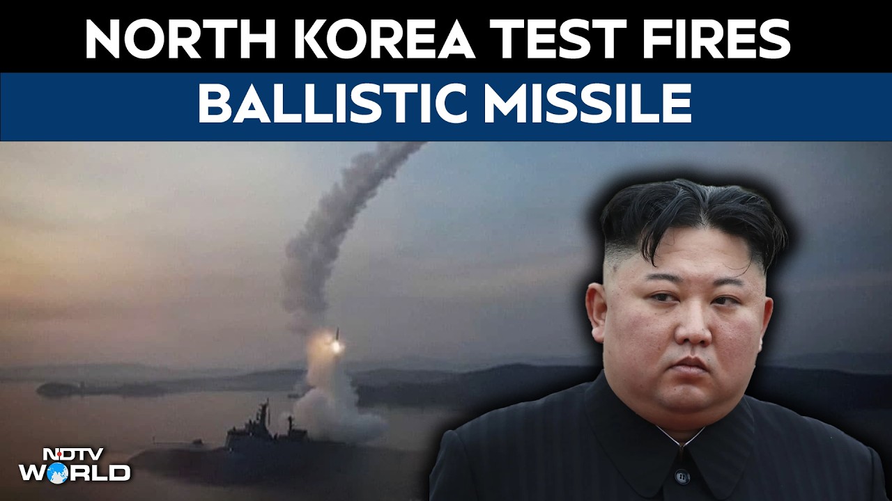 North Korea Fires Ballistic Missile Towards Sea During US-South Korea Drills