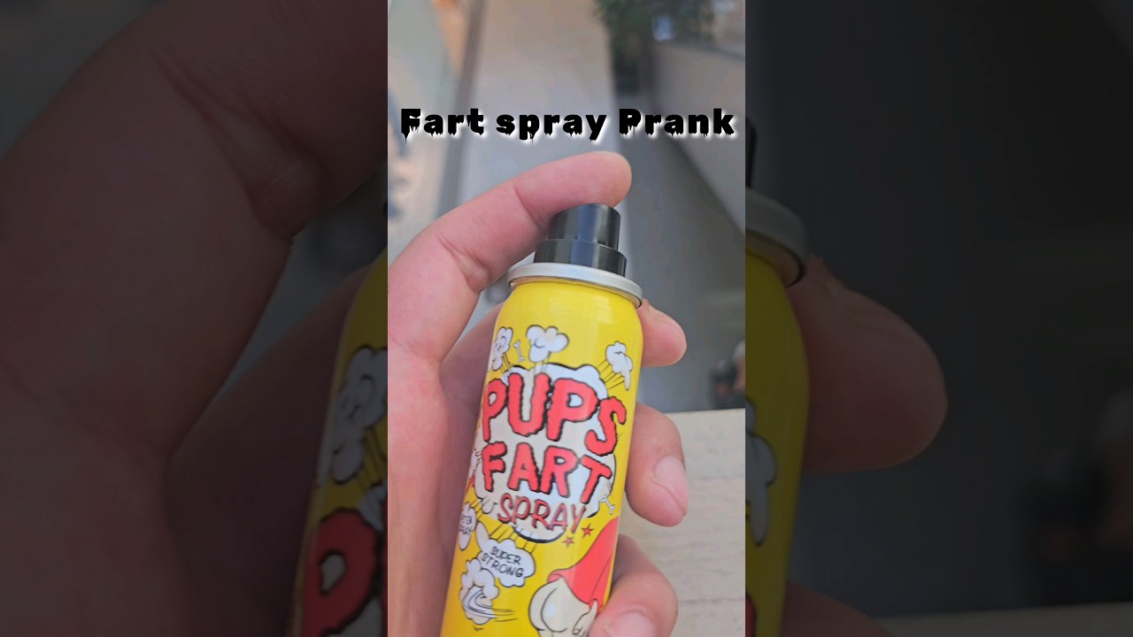 stinkig fart spray PRANK in Mall