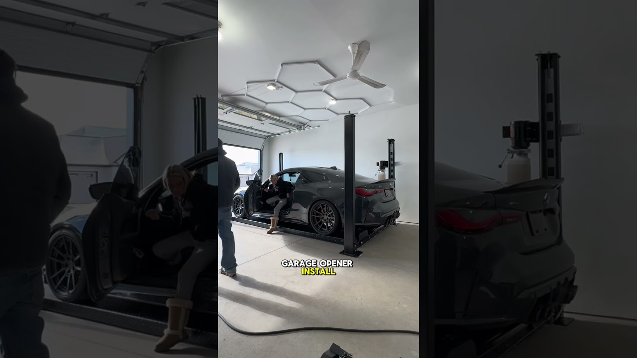 Новый подъёмник для гаража 👀 будет ли он того стоить? #bmw #lamborghini #gwagon #garagelift