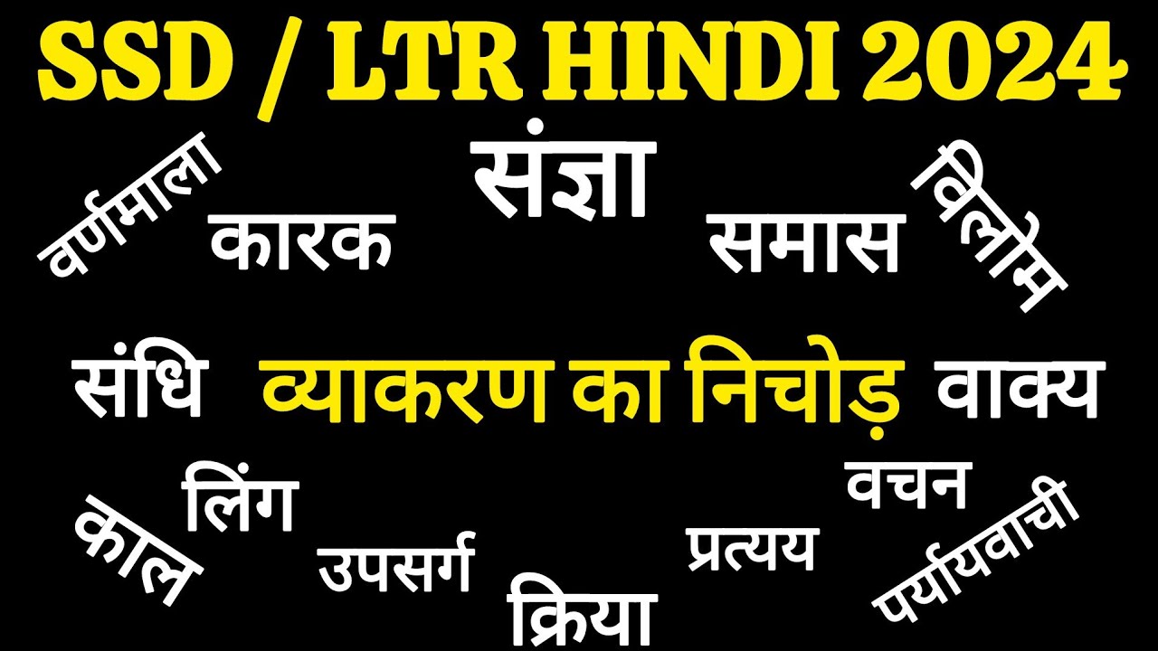 hindi vyakaran mcq questions । hindi vyakaran mcq test । हिंदी व्याकरण mcq । हिंदी व्याकरण mock test