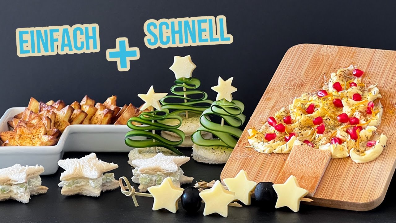 5 geniale Fingerfood Rezept Ideen für Weihnachten