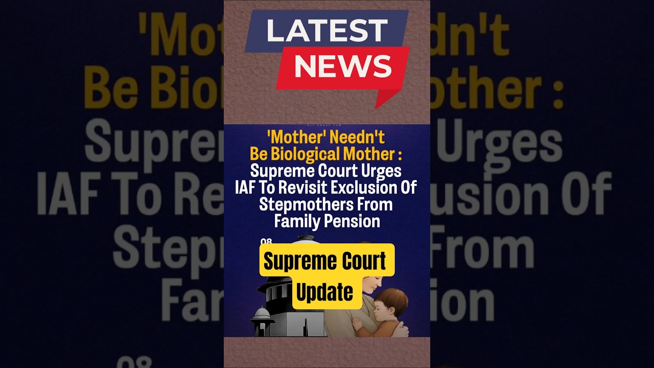 Stepmothers and Justice: Supreme Court's Bold Step Forward #new #update #learning #share #viral