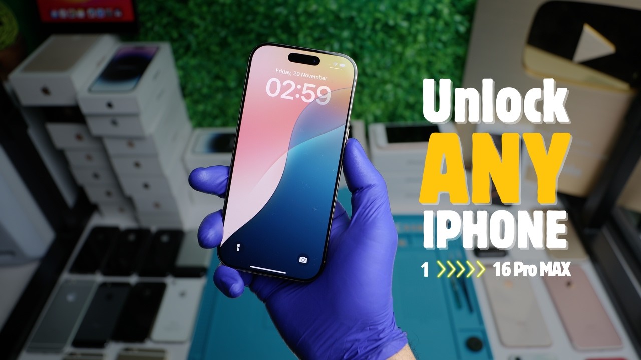 How To Unlock ANY iPhone 16, 15, 14, 13 – Carrier, Passcode & iCloud Unlock Tutorial | 2026