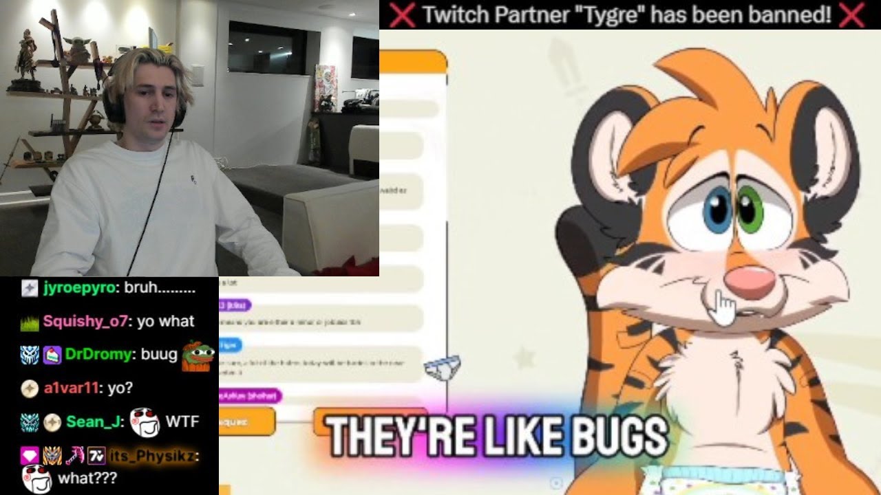 xQc потерял дар речи, осознав, что стример, которого он видел на главной странице Twitch вчера ве...