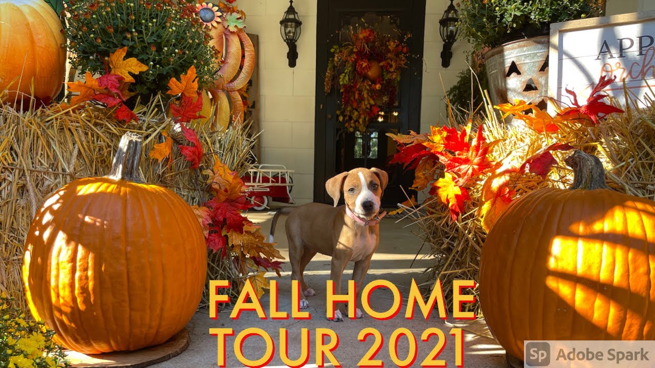 FALL HOME TOUR 🍂🍁*2021* FARMHOUSE TOUR🍃🎃 THRIFTED HOME🍂 TRADITIONAL DECOR❤️ AUTUMN 🍃 OLD HOME