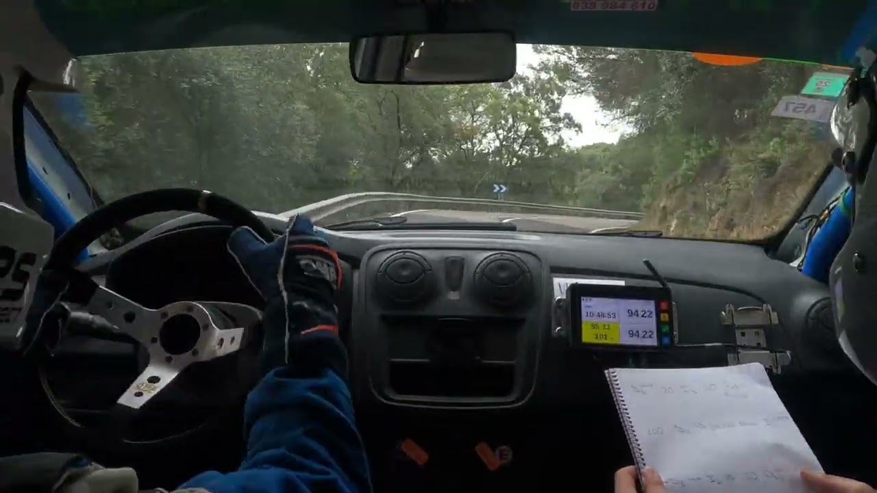 Rallye Sierra Morena 2024 Dacia Sandero N3 Tramo Los Villares// Juan A. Gómez Vega // Diego Castro