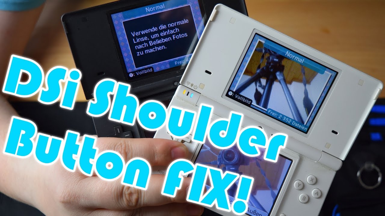 Quick & Easy Nintendo DSi Shoulder Button Fix