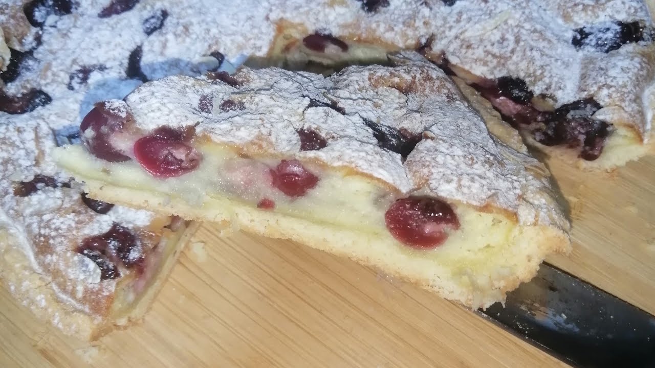 Clafoutis aux 🍒 سجليها عندك لعيد الأضحى طارط بالكرز (حب الملوك) @اسرة مغربية @ جوهرة مغربية