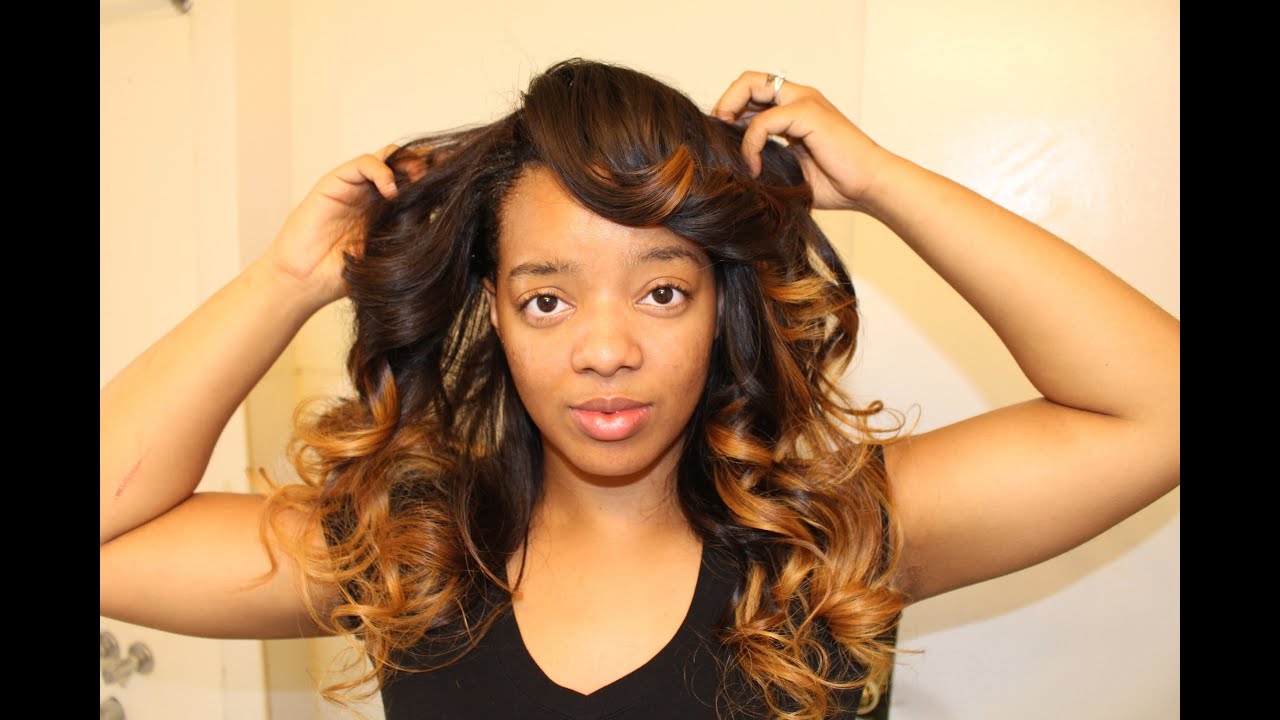 ☆How I style my No Part/Flip Over Wig