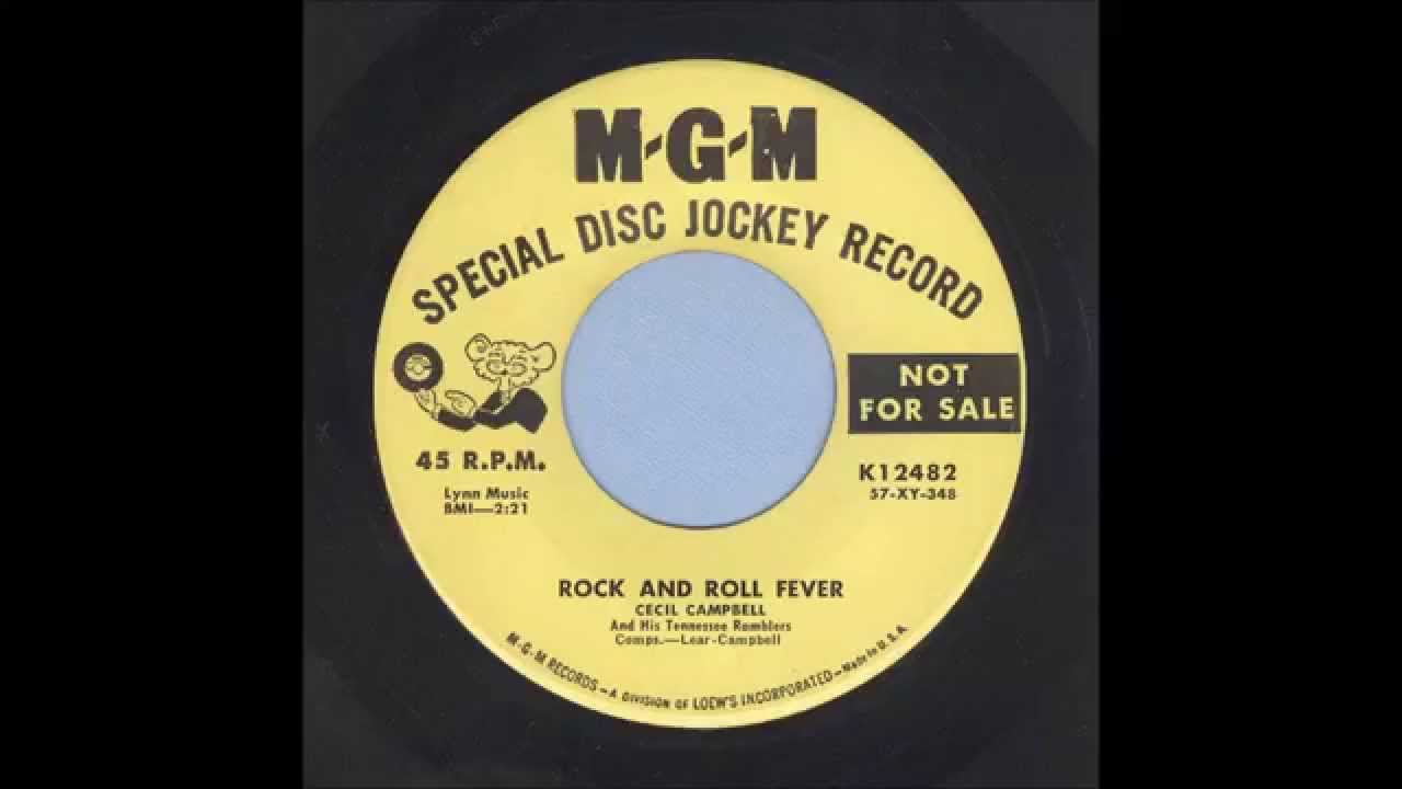 Cecil Campbell - Rock And Roll Fever - Rockabilly 45