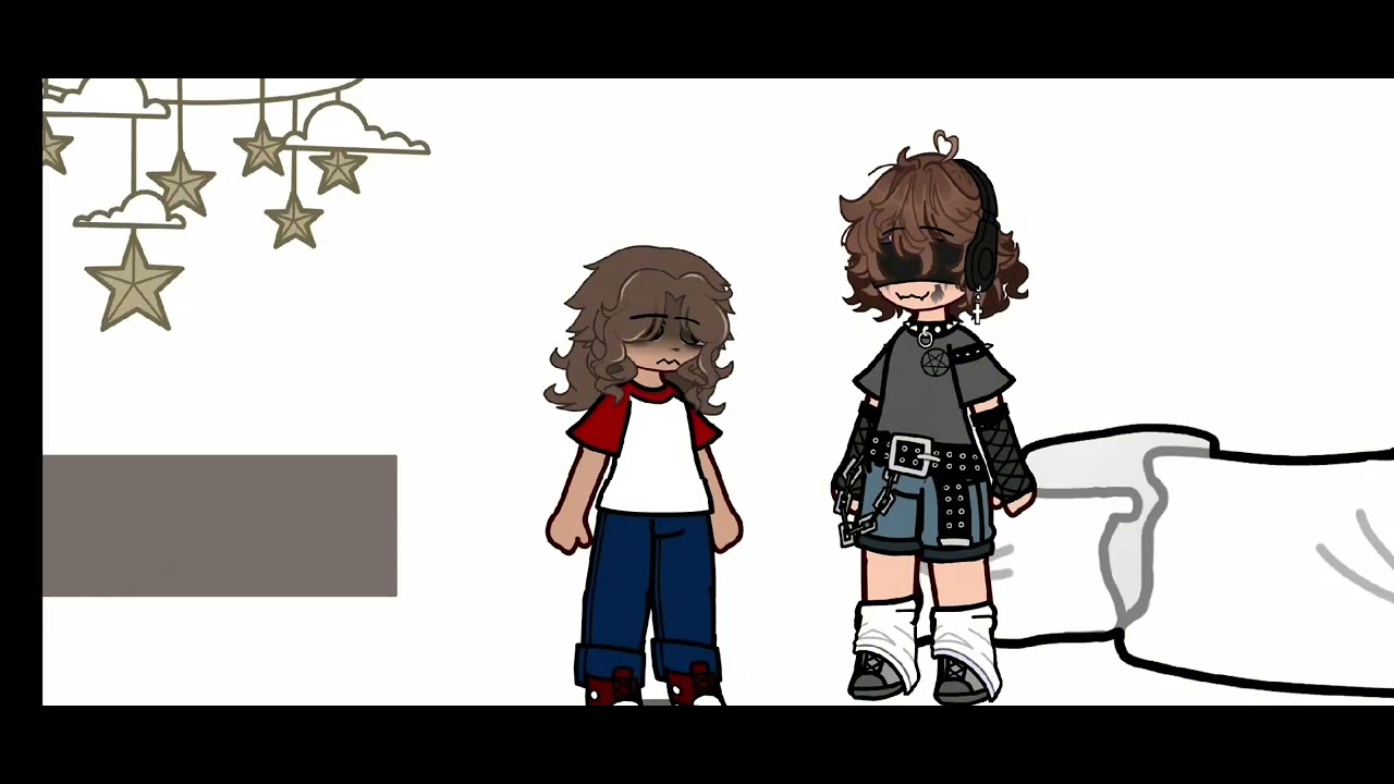 Past Michael Afton Rates Kisses!!! // Gacha Nebula// 13?+ // Chica Mask X Michael // Jeremike// TW!!