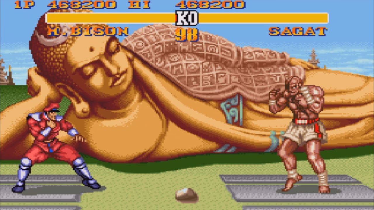 Street Fighter II Turbo - Hyper Fighting - M.Bison (SNES - Full Play - Super Nintendo )