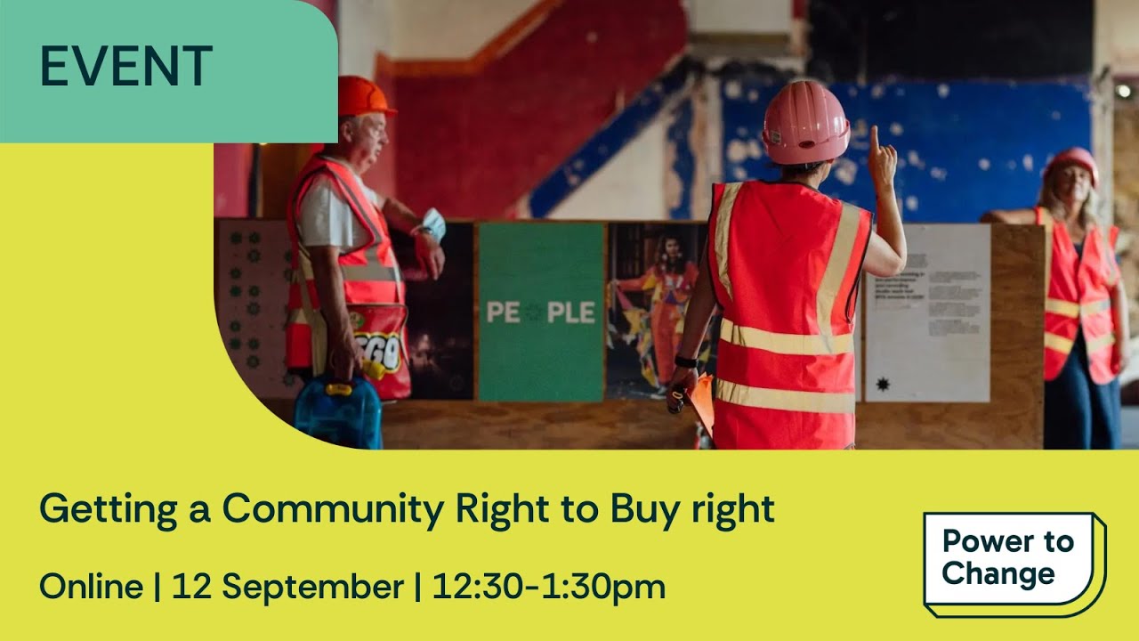 Getting a Community Right to Buy right
