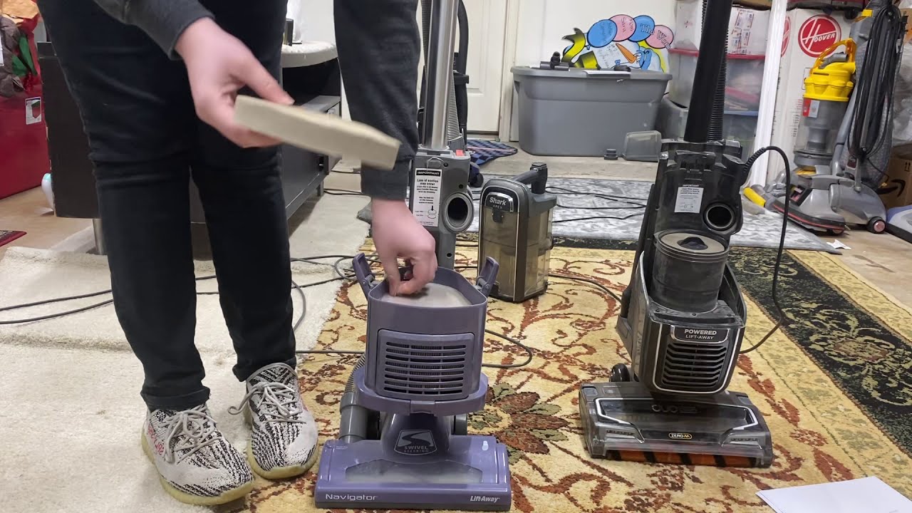Shark Vacuum Исправление потери всасывания
