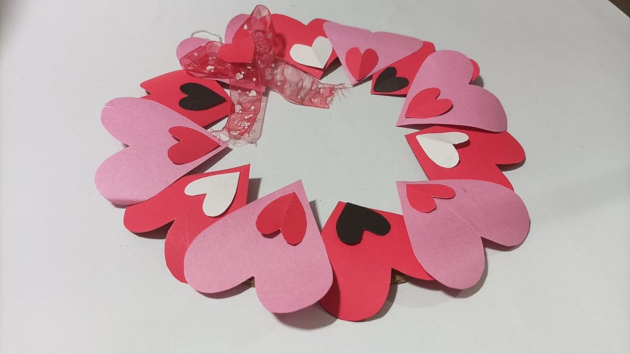Valentine's Day Wall Hanging | DIY Handmade Valentine's Day Home Decor 